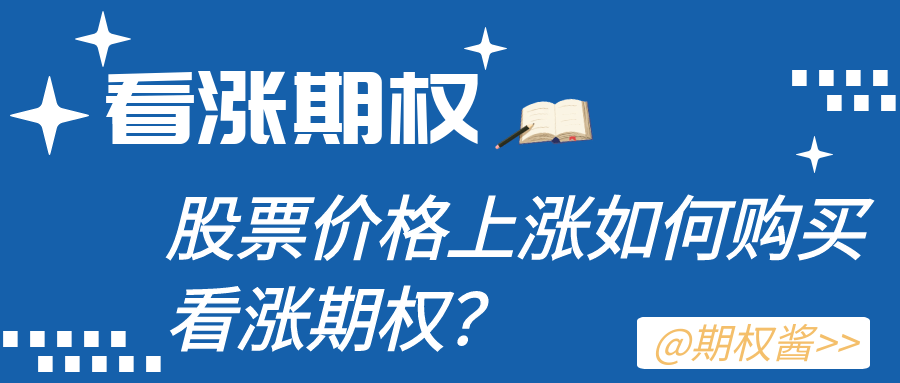 股票价格上涨如何购买看涨期权？