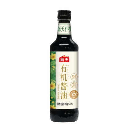海天有机酱油和普通酱油有什么区别？和海天零添加酱油有什么区别
