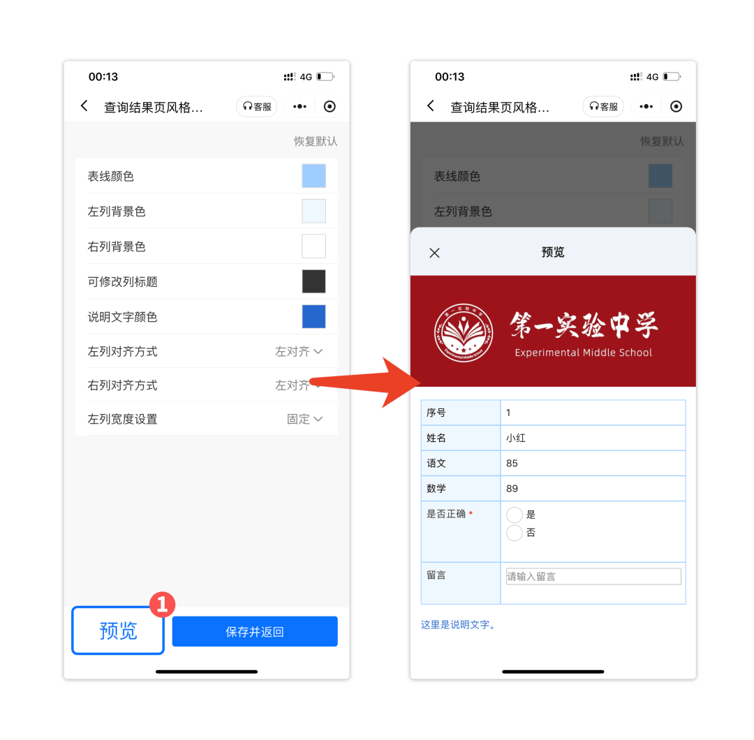 查询界面实时预览，简直不要太方便！